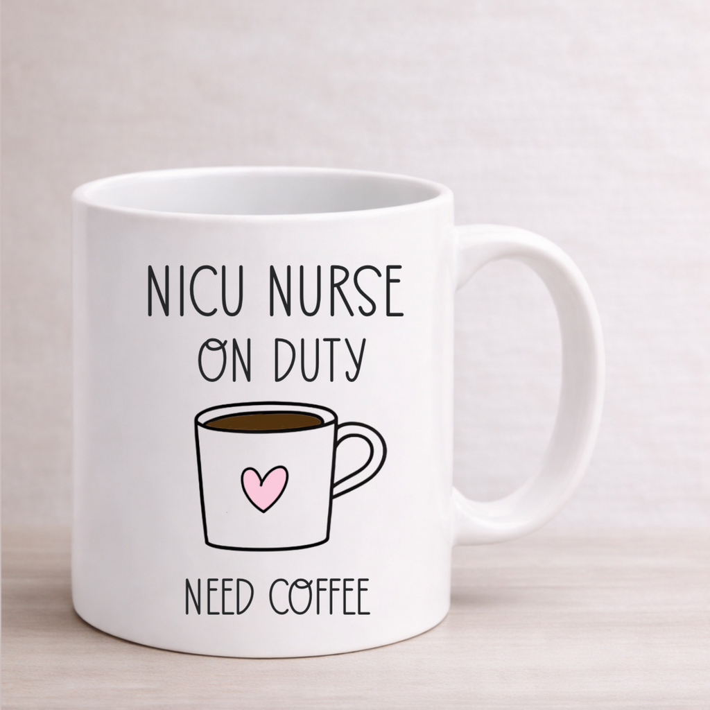 NICU Nurse Gift Coffee Mug Neonatal Nurse Appreciation Present Thank You Gift For Nurses Intensive Care Unit Staff Recognition Meaningful Healthcare Worker Present Daily Coffee Essential Hospital Shift Companion Gratitude Expression