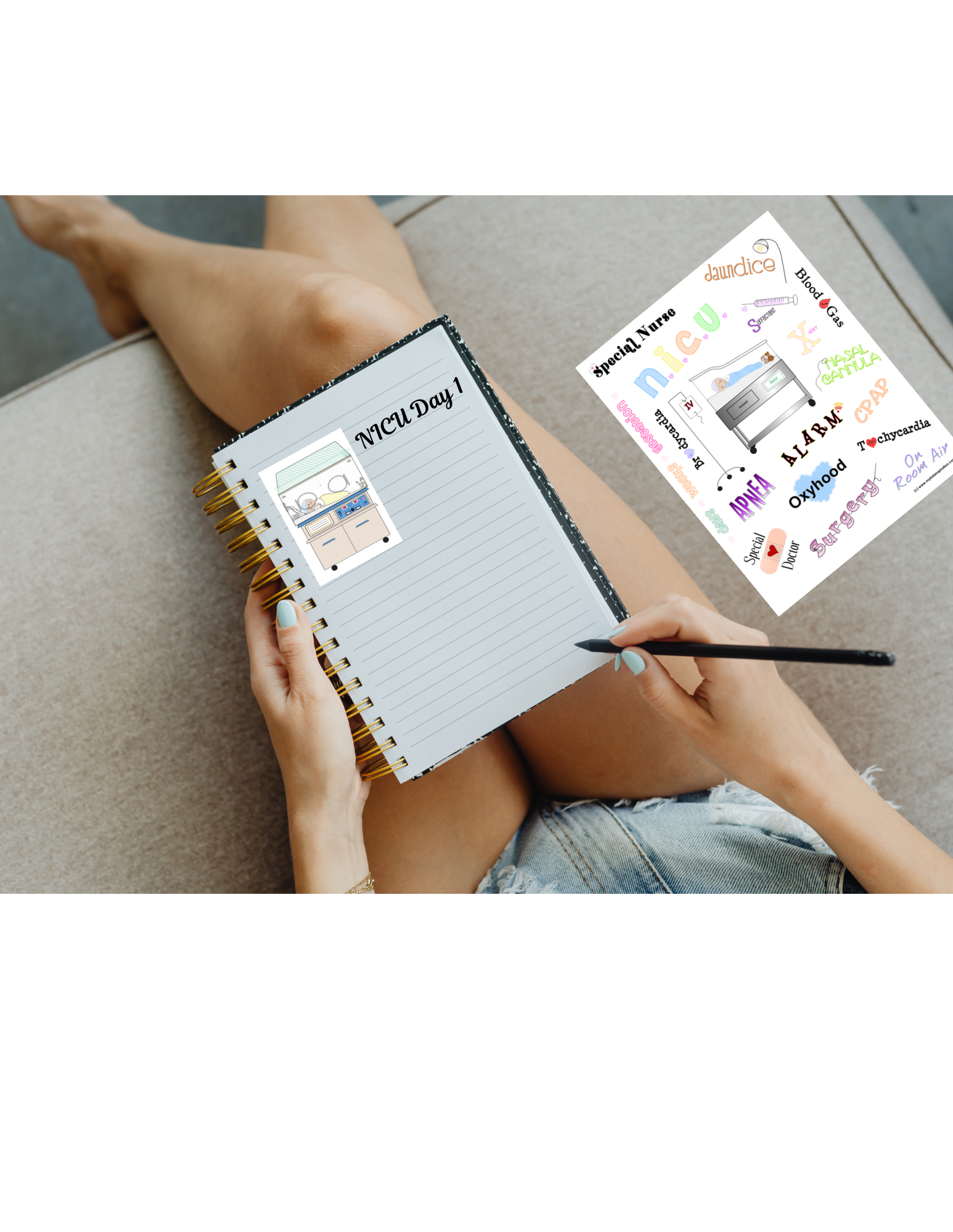 NICU Milestone Tracker Printable Bundle Preemie Baby Memory Book Pages Hospital Journey Documentation Scrapbook Art Sheets Digital Download Premature Infant Keepsake Collection Special Care Journal Prompts Memory Keeping Parent Gift Package