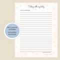 NICU Journal Printable Guided Memory Page For Preemie Baby Parents Hospital Stay Documentation Tool Soft Minimal Design Thoughtful Reflection Prompts Digital Download PDF Instant Access High Resolution Printable Format Emotional Support