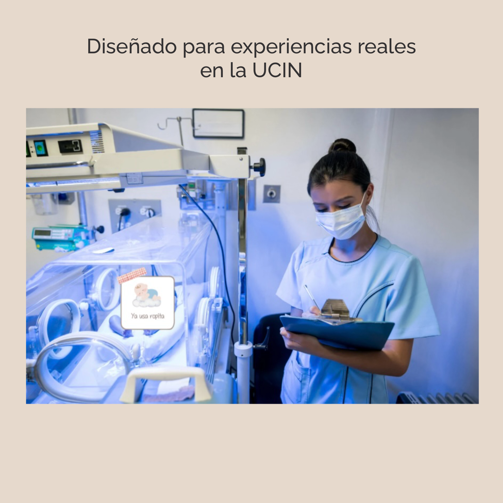 Uso de tarjetas NICU en entorno hospitalario neonatal