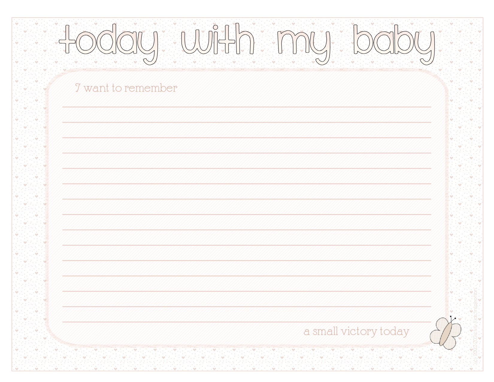 NICU Milestone Keepsake System – 3 Month Printable & Fillable PDF calendar and memory pages