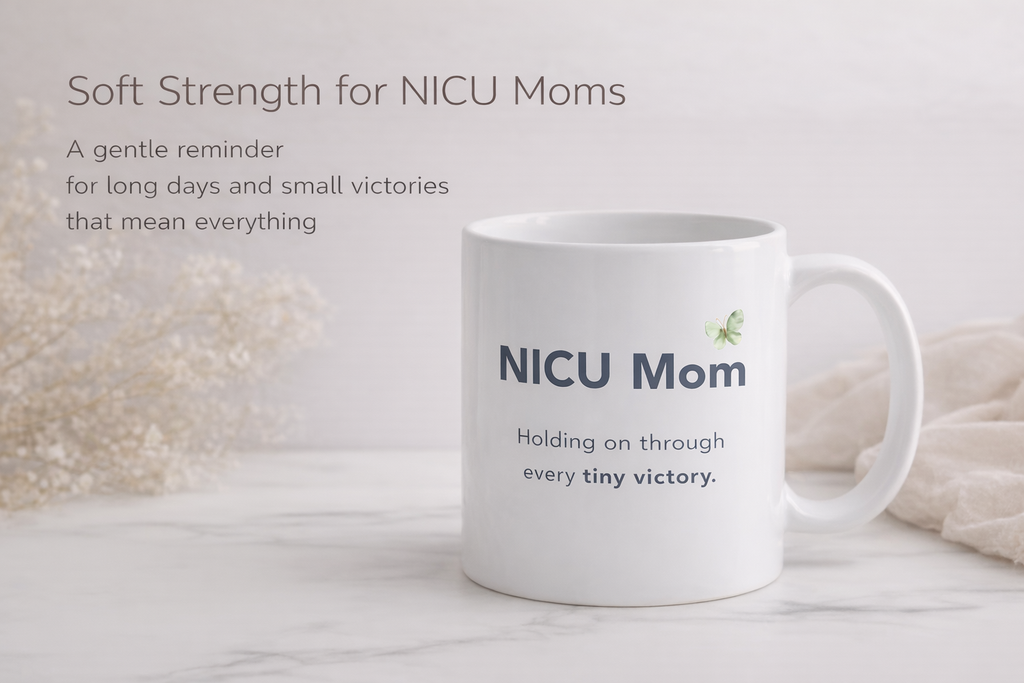 Preemie Parent Gift Nicu Mom Support Mug Hospital Journey Encouragement Present Emotional Strength Reminder Coffee Cup Daily Hospital Visit Comfort Thoughtful Gift For Nicu Families Solidarity Present Inspirational Message Cup Preemie Care