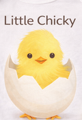 Easter Baby Outfit Watercolor Chick Design Soft Cotton Bodysuit Perfect Baby Shower Gift Present Newborn Spring Clothing Envelope Neckline Easy Dressing Original Artwork Holiday Celebration First Easter Outfit Infant Wear Gentle Fabric